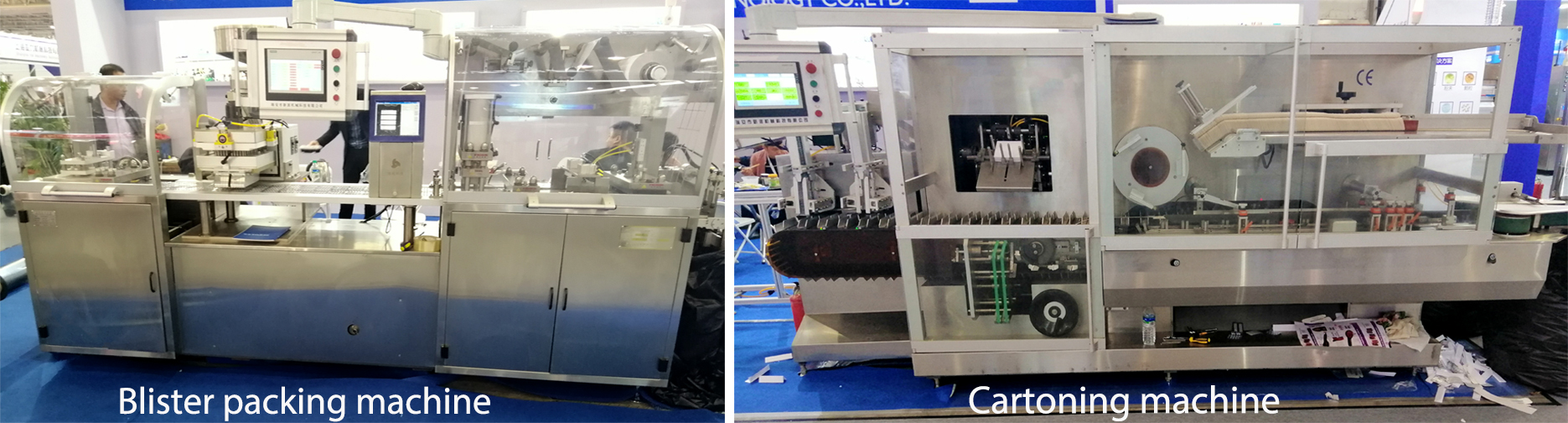 блистерная упаковка и картонажная машина