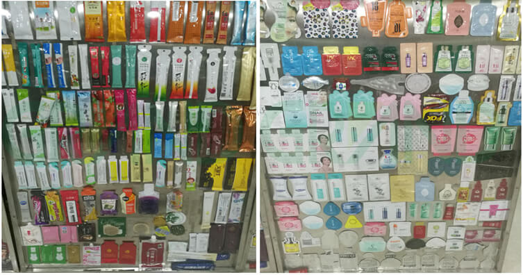 Образец упаковочной машины сашета