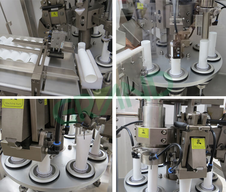 Металлическая трубчатая наполнение детализации машины для уплотнения