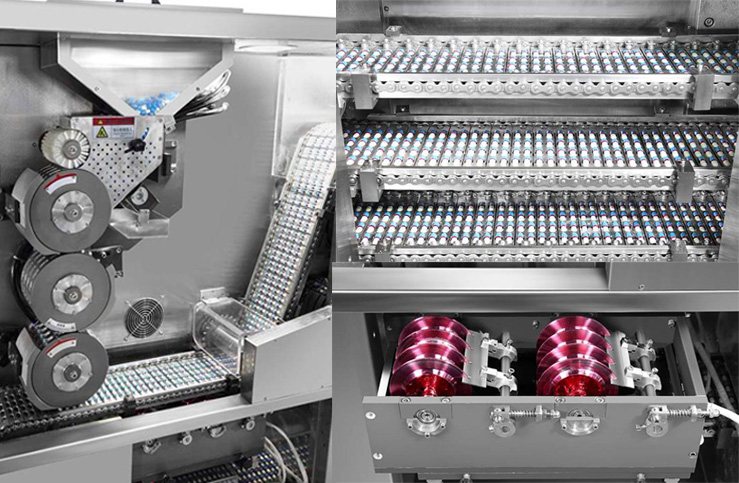 Маленькая автоматическая капсульная наполнительная машина