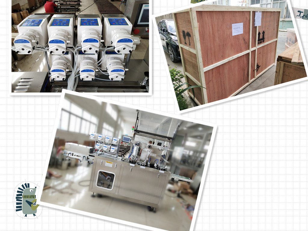 Упаковочная машина для жидкого масла