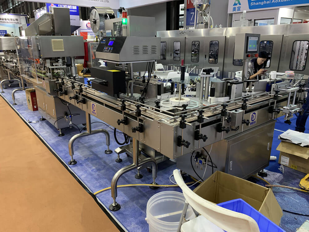 Линия начинки для бутылок