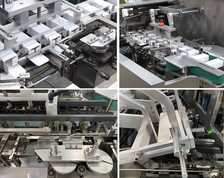 Детали картонирования машины