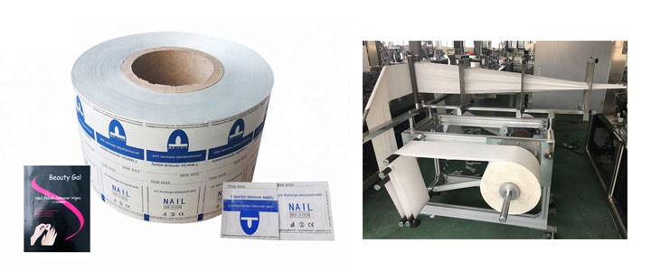 Упаковка влажных тканей